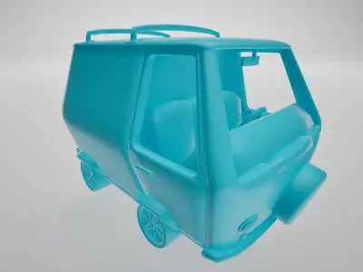 The Mystery Machine 3D model