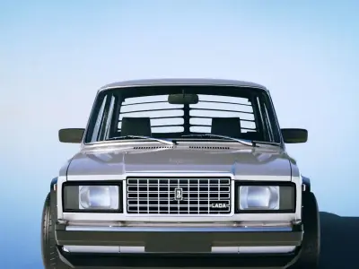 VAZ 2107 Tuned 2004 3D model