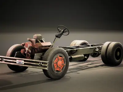 International Loadstar  Low-poly 3D model