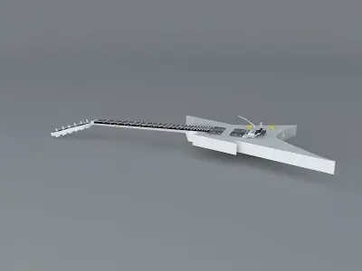 B.C. Rich Ironbird Free 3D model