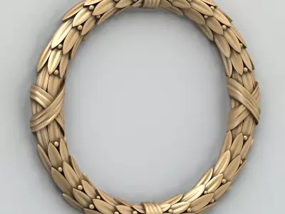 Wreath 001 3D model