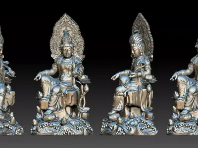 Bodhisattva Avalokiteshvara  3D print model