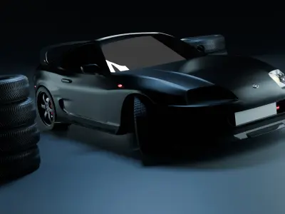 Toyota Supra MK4   3D model