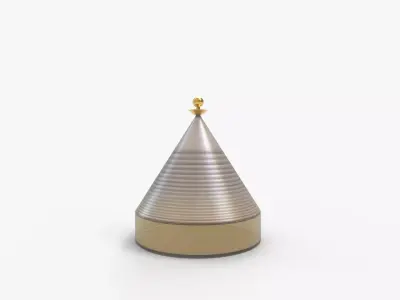 Kartell Trullo Decorative Box 3D model