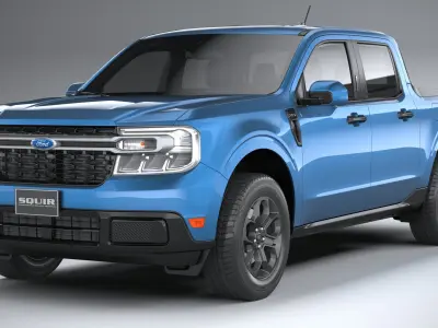 Maverick XLT 2022 3D model