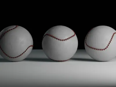 Baseball ball Free 3D model purchase