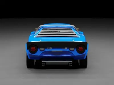 Lancia Stratos 3D model
