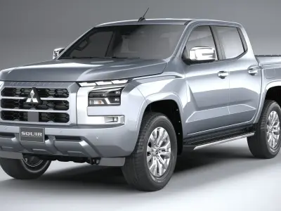 Mitsubishi L200 Triton 2024 3D model