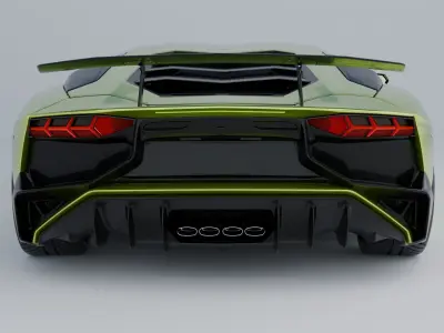 Italian Car 3D model