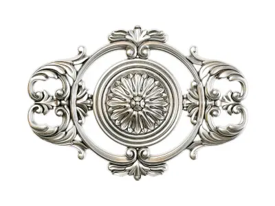 Classic carved 218 3D model