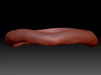 Ring shape 3D print model