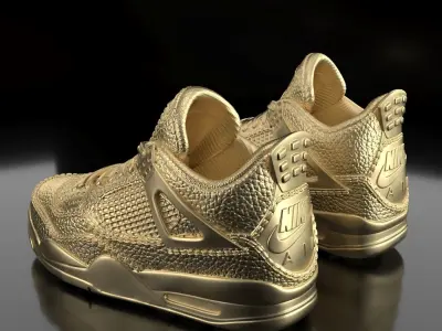 Air Jordan 4  3D print model