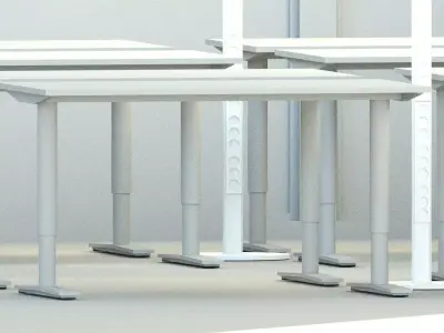 Revit - Service outlet pole package 3D model