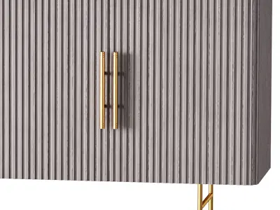 Wide Top Sideboard 3D model