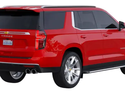 Chevrolet Tahoe High Country 2022 3D model