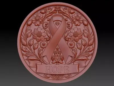 World AIDS Day 3D print model