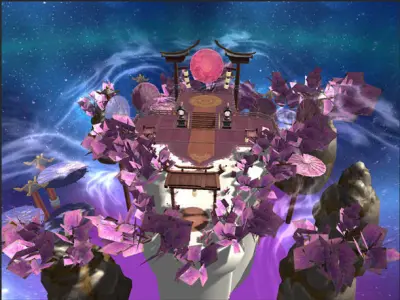 Fantasy Scene 3D model