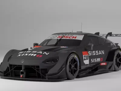 Nissan Z RZ34 GT500 3D model