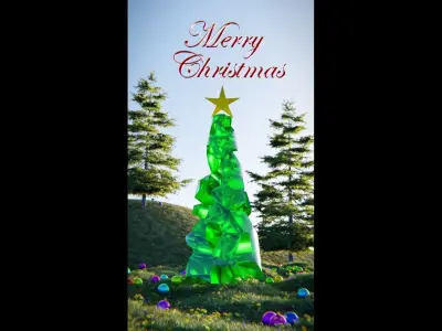 Merry Cheristmas 3D model