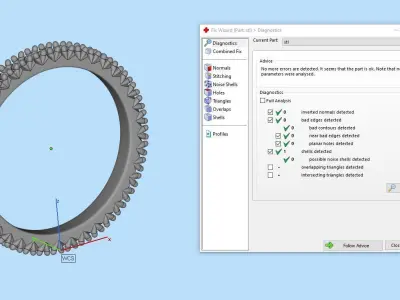 French pave ring Free 3D print model