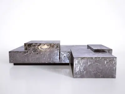 Pewter Landscape 3D model