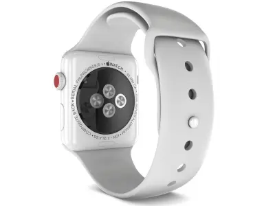 Apple Watch Edition Series 3 White 3D model