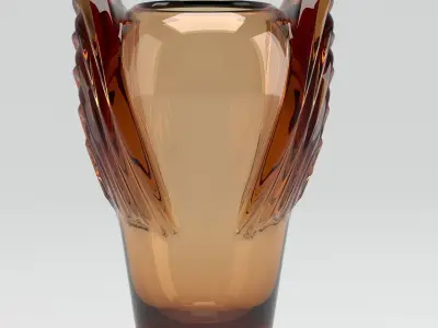 Rene Lalique Marrakech Vase 3D model