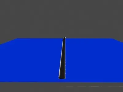 3d model bridge low poly blender model Low-poly 3D model