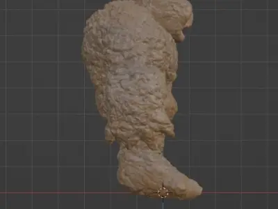 free stone golem titan model Free 3D model