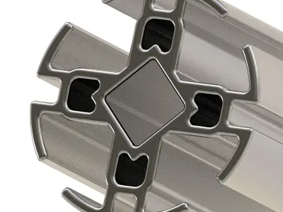 Premium Extrusion Profile 3D print model