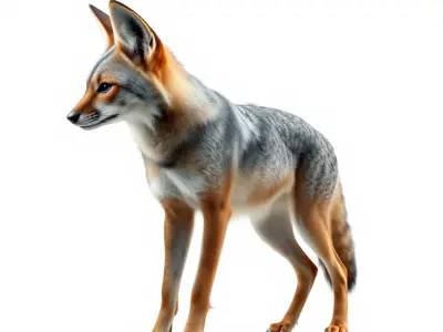 Fox Model Pack  Realistic D Animal Character Low-poly 3D model