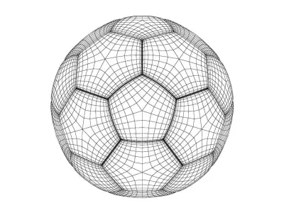 Soccer Ball 01 3D model