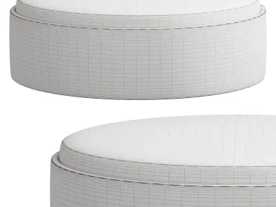 Jason big pouf 3D model