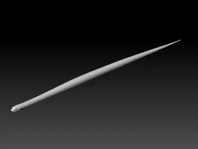 King Snake Zbrush Model 3D model