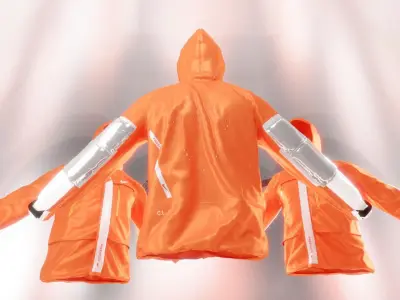 Nike Windbreaker 3D model