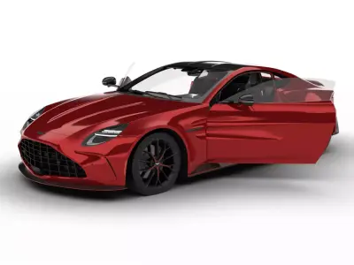 Aston Martin Vantage S 2026 HQ 3d model 3D model