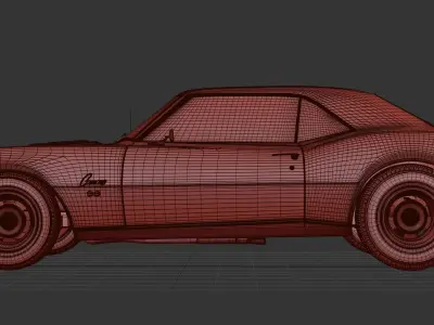 1967 Camaro  3D model