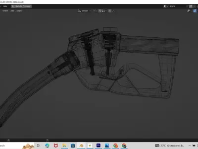 Fuel Nozzle 3d model 3D model
