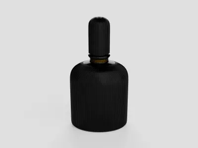 Tom Ford Orchid black perfume Free low-poly 3D model