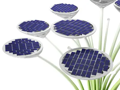 Solar Tree 2nd generation 3D model