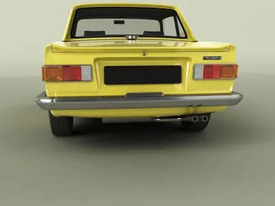 Triumph TR6 3D model