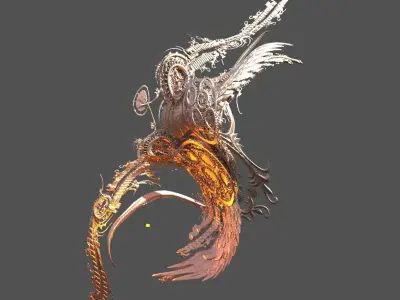 Ship Front Sculpture  3D model
