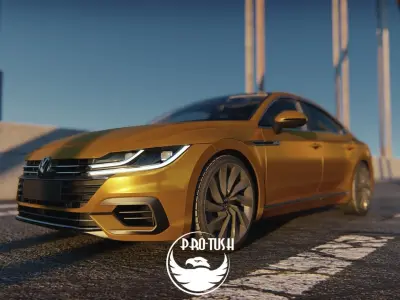 Volkswagen Arteon R-line 2018 3D model