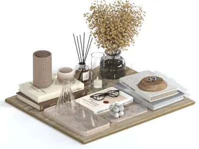 Decorative set 101 3D model