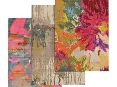 Rug Set 1778 3D model