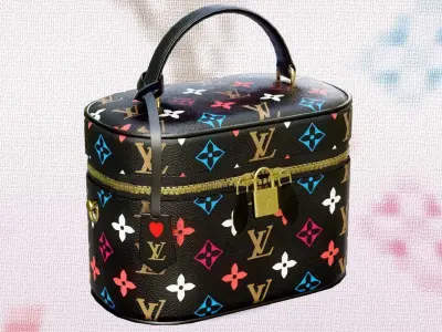 Woman Handbag Louis Vuitton Low-poly 3D model