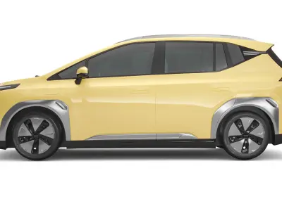 2025 GAC Aion Y Plus With Interior 3D model