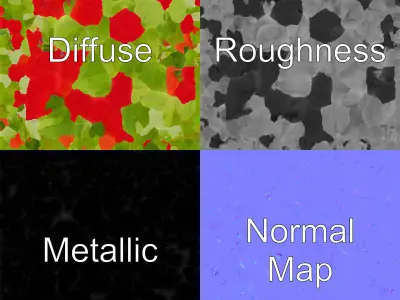 Red Pepper Plant Vegetable D Model Pack Low-poly 3D model