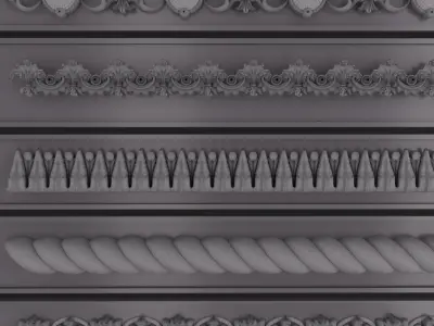 Trim Ornament 124 3D model