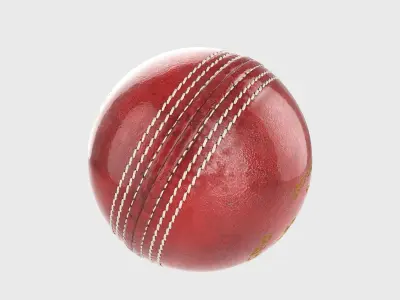 Cricket Ball 3D model